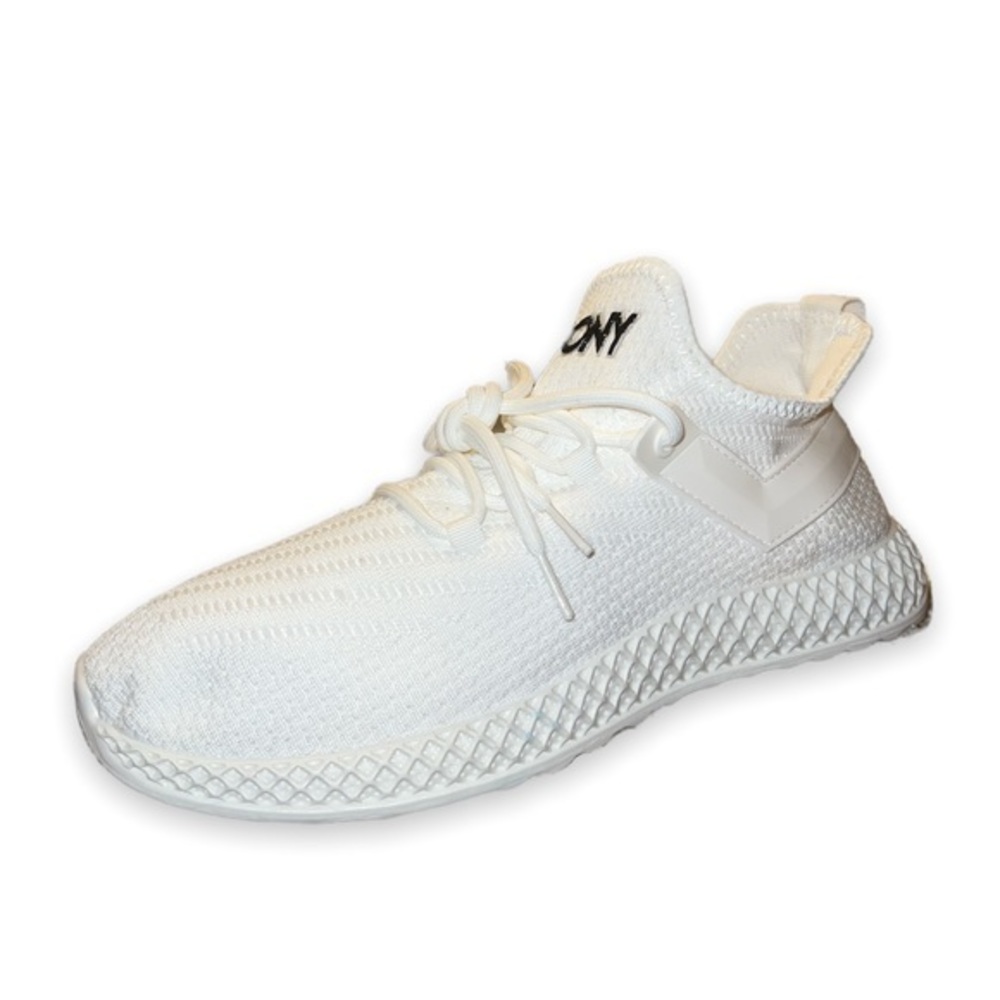 Pony pro tempo sneakers knit sock shoes rubber chevron new no box sz 11